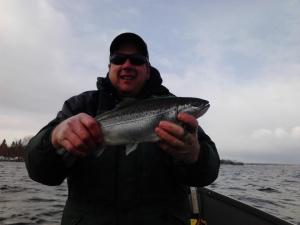 A nice little Lake Ontario Brown Trout