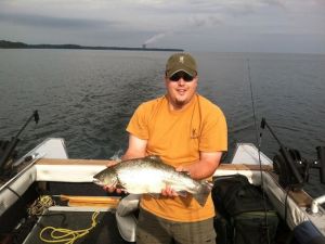 Brown Trout caught fishing Mexico Bay